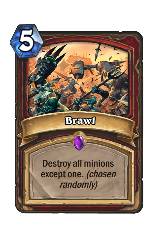 Brawl Hearthstone kártya