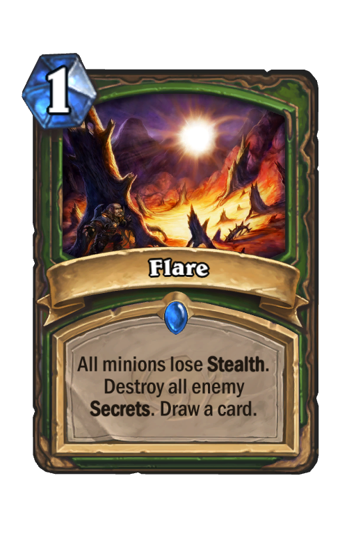 Flare Hearthstone kártya