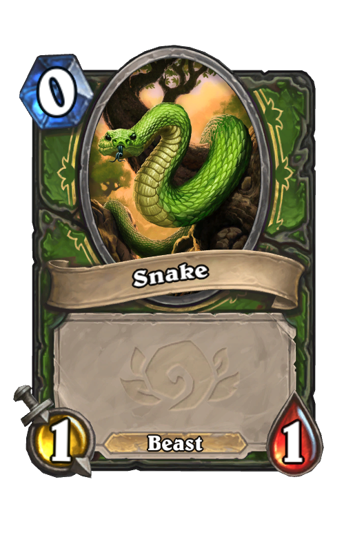 Snake Hearthstone kártya