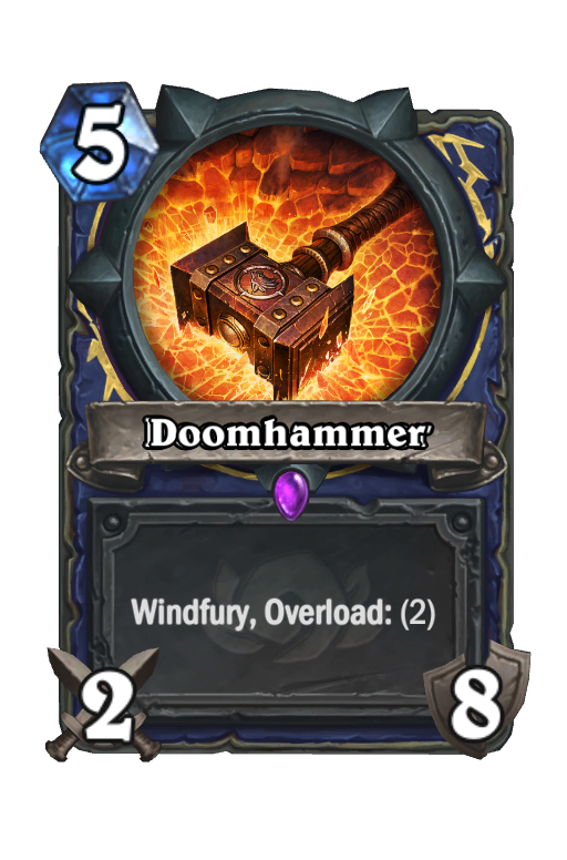 Doomhammer Hearthstone kártya