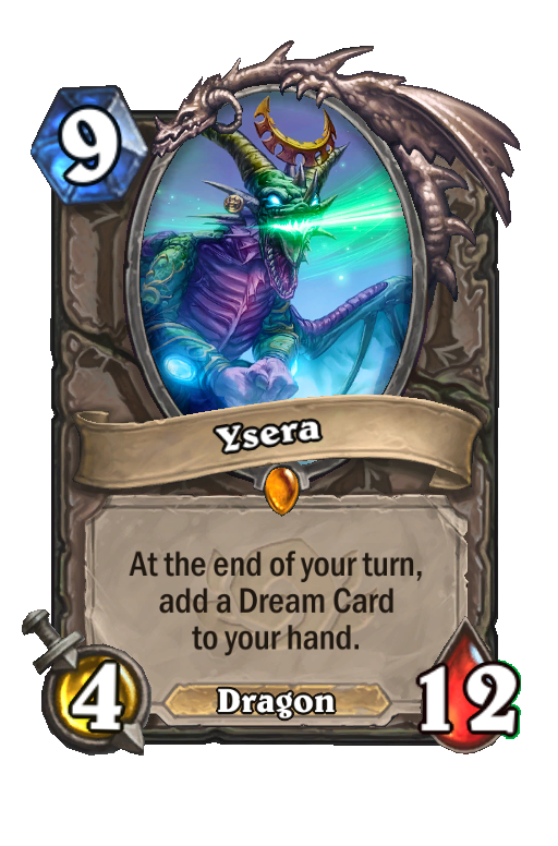 Ysera Hearthstone kártya
