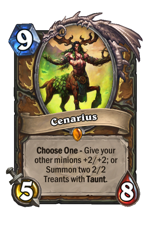 Cenarius Hearthstone kártya