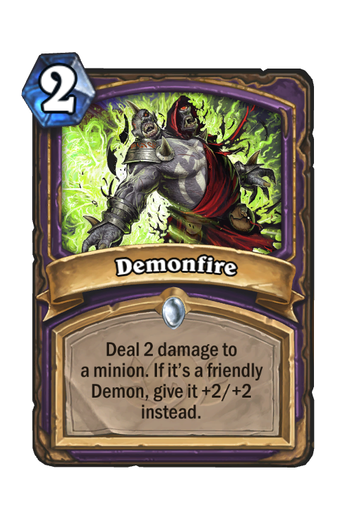 Demonfire Hearthstone kártya