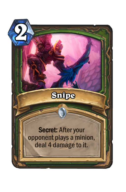 Snipe Hearthstone kártya