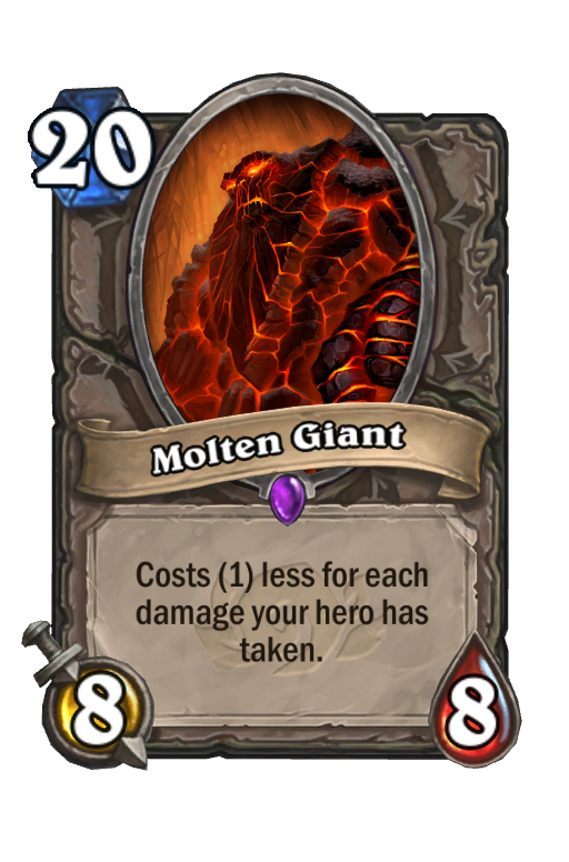 Molten Giant Hearthstone kártya