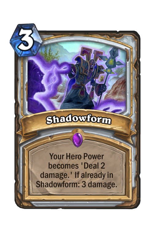 Shadowform Hearthstone kártya