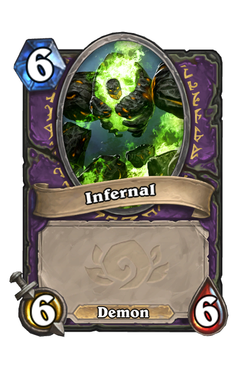 Infernal Hearthstone kártya