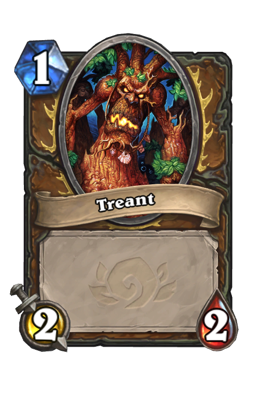 Treant Hearthstone kártya