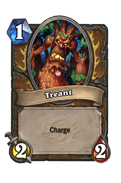 Treant Hearthstone kártya