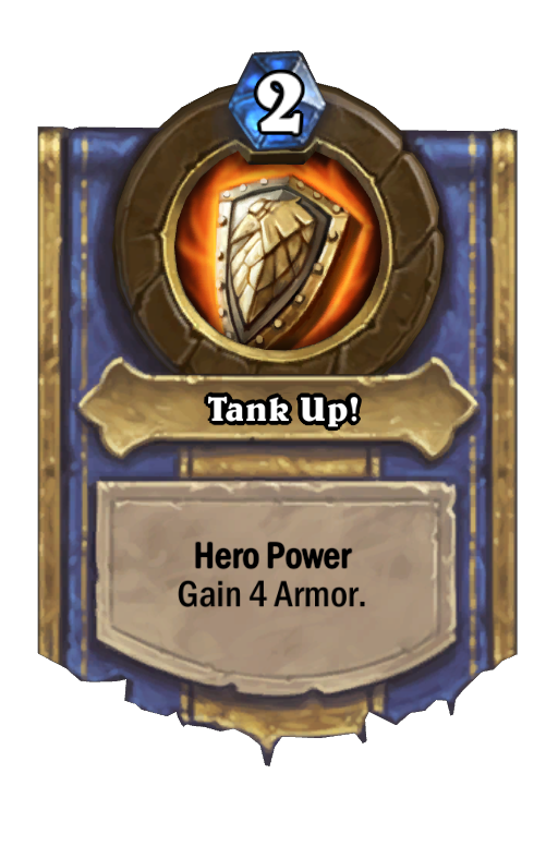 Tank Up! Hearthstone kártya