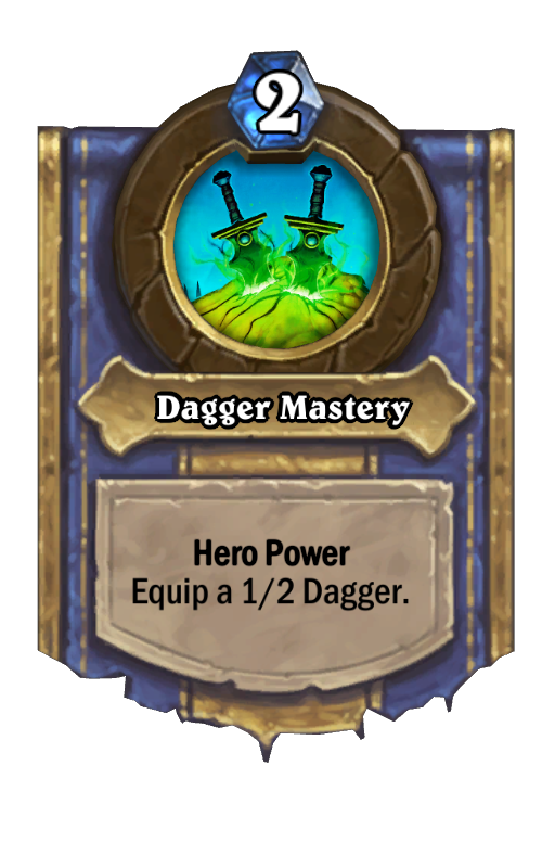 Dagger Mastery Hearthstone kártya