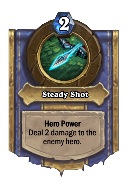 Steady Shot Hearthstone kártya