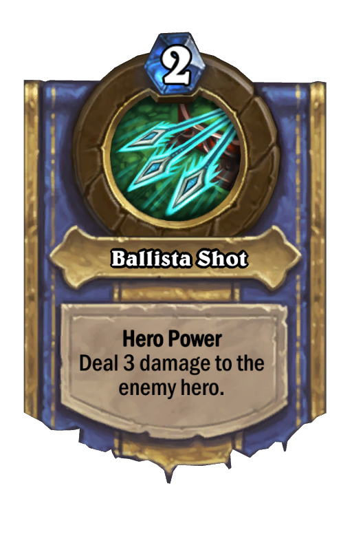 Ballista Shot Hearthstone kártya