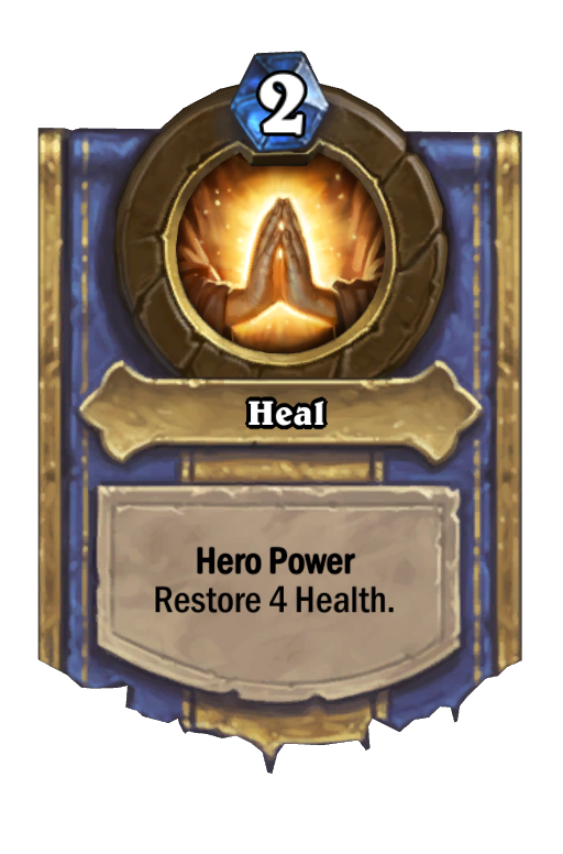 Heal Hearthstone kártya