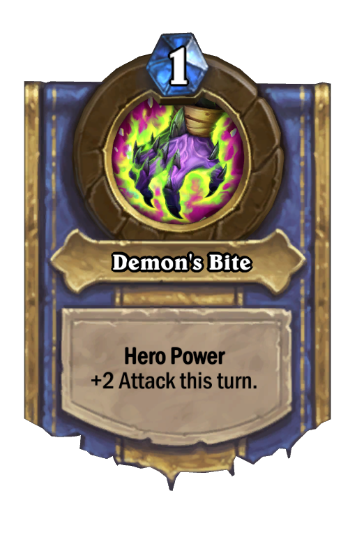Demon's Bite Hearthstone kártya
