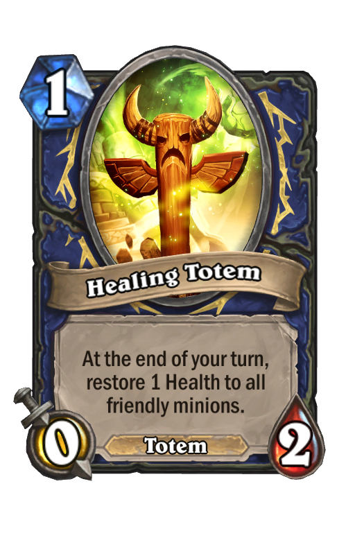 Healing Totem Hearthstone kártya