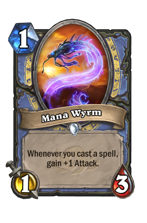 Mana Wyrm Hearthstone kártya