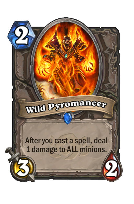 Wild Pyromancer Hearthstone kártya