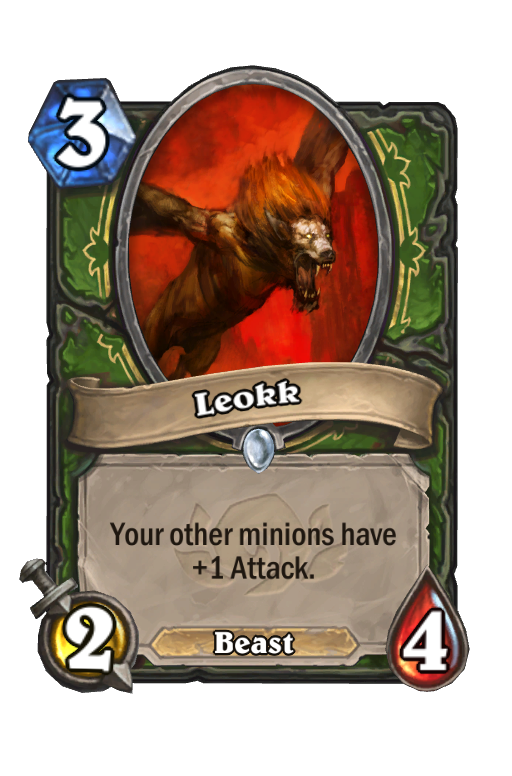 Leokk Hearthstone kártya