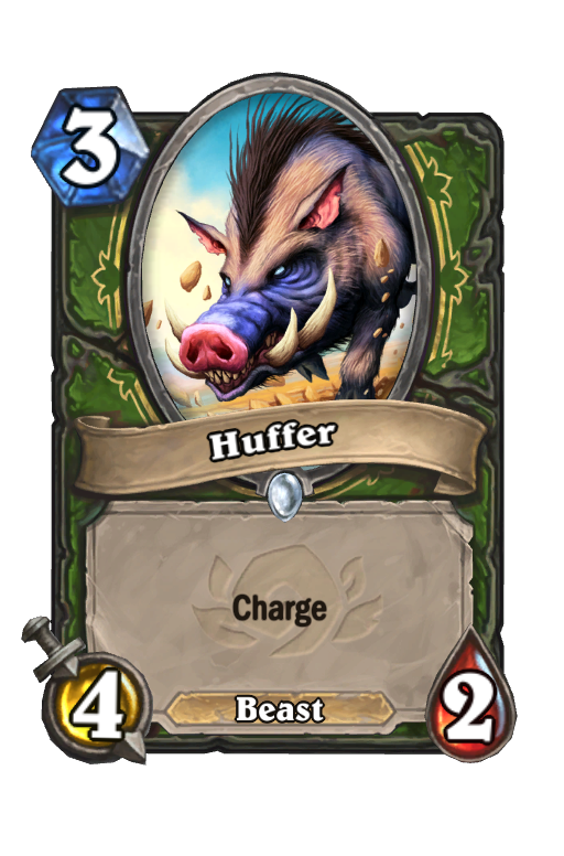 Huffer Hearthstone kártya
