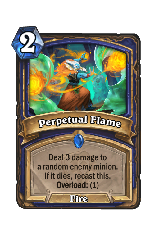 Perpetual Flame Hearthstone kártya
