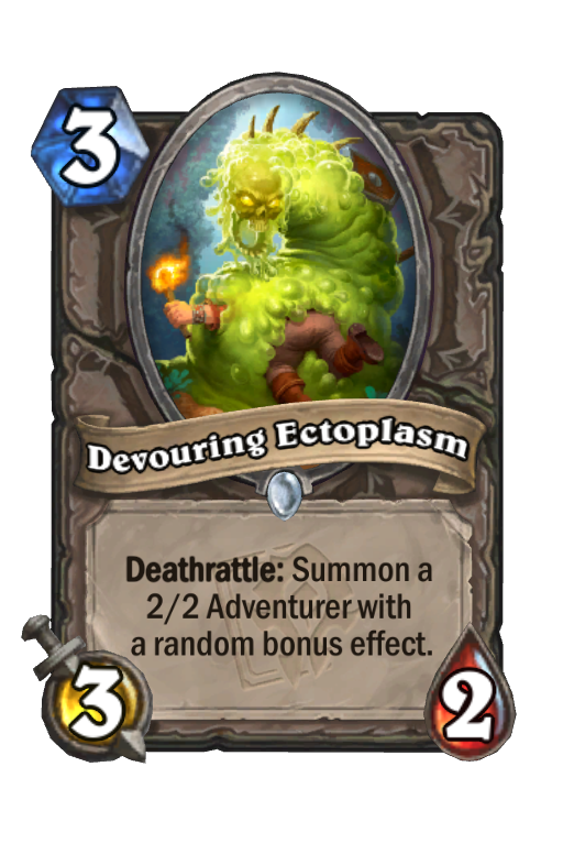 Devouring Ectoplasm Hearthstone kártya