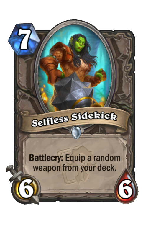 Selfless Sidekick Hearthstone kártya