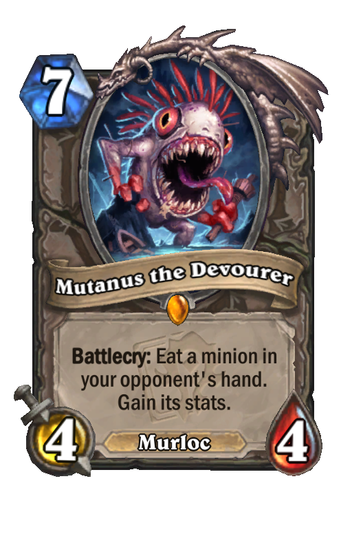 Mutanus the Devourer Hearthstone kártya