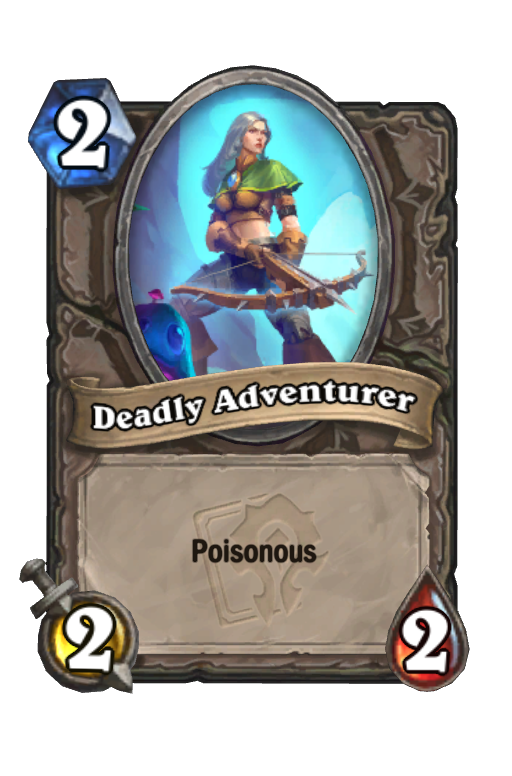 Deadly Adventurer Hearthstone kártya