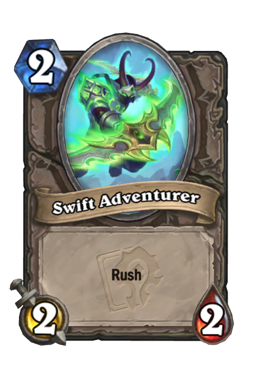 Swift Adventurer Hearthstone kártya