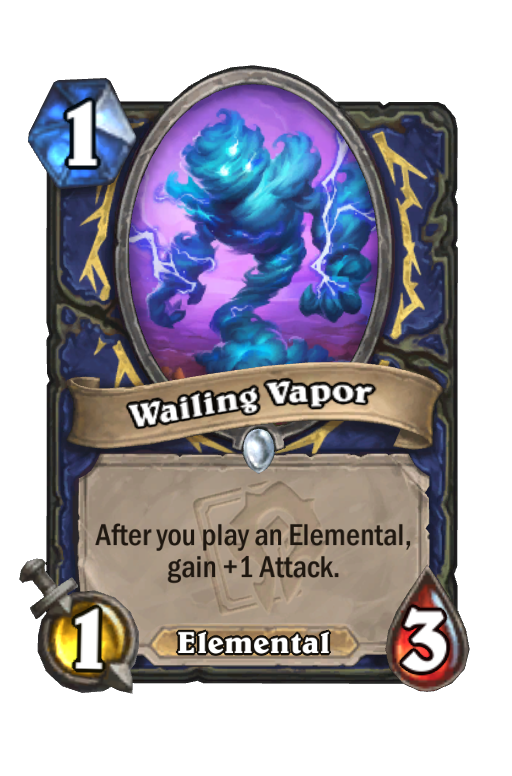 Wailing Vapor Hearthstone kártya
