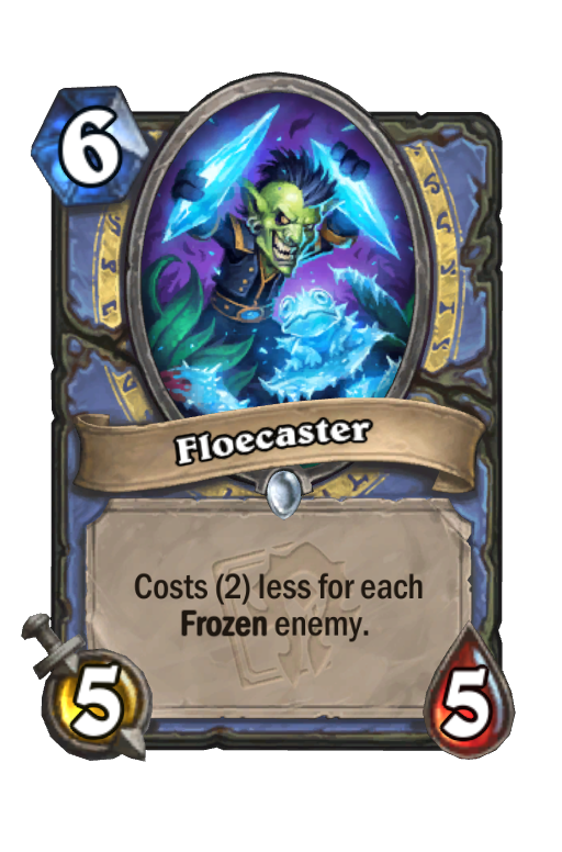 Floecaster Hearthstone kártya