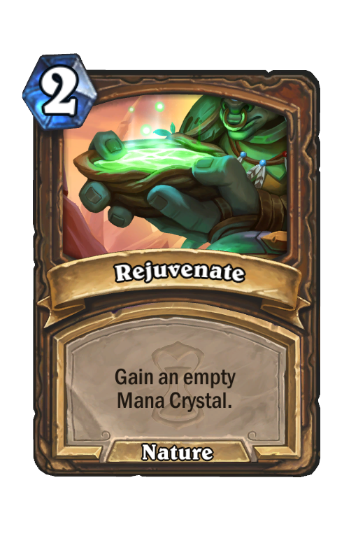 Rejuvenate Hearthstone kártya