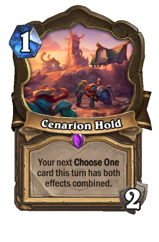 Cenarion Hold Hearthstone kártya