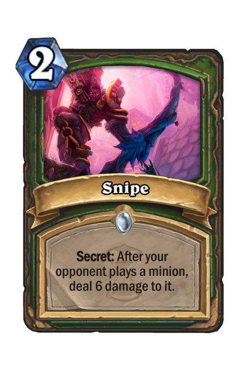 Snipe Hearthstone kártya