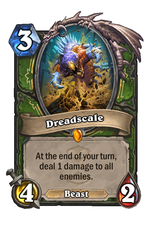 Dreadscale Hearthstone kártya