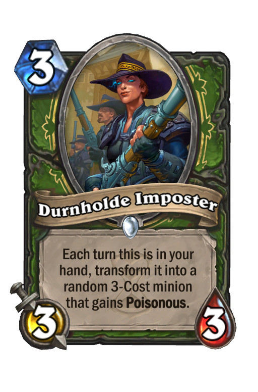 Durnholde Imposter Hearthstone kártya