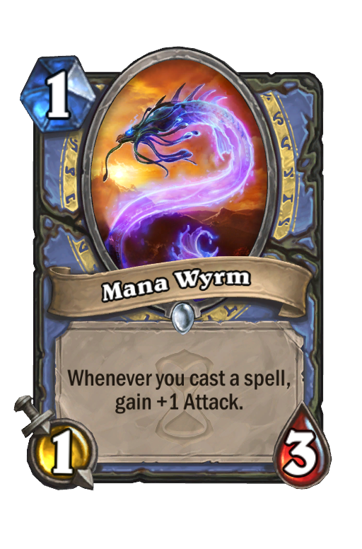 Mana Wyrm Hearthstone kártya