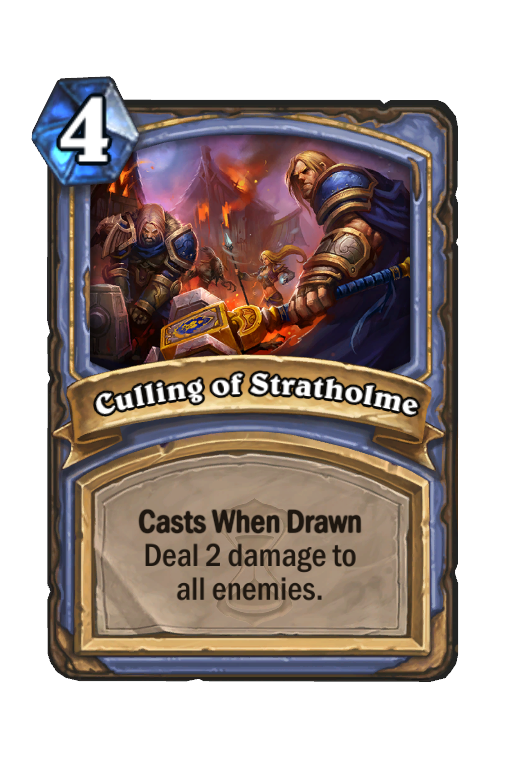 Culling of Stratholme Hearthstone kártya