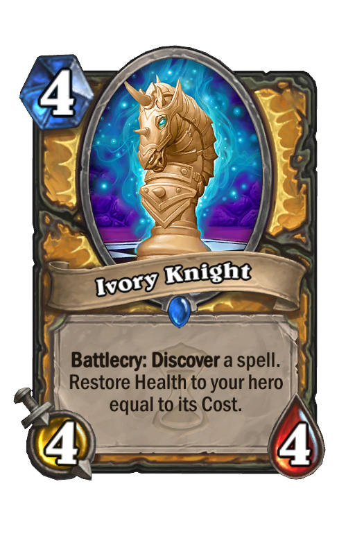 Ivory Knight Hearthstone kártya