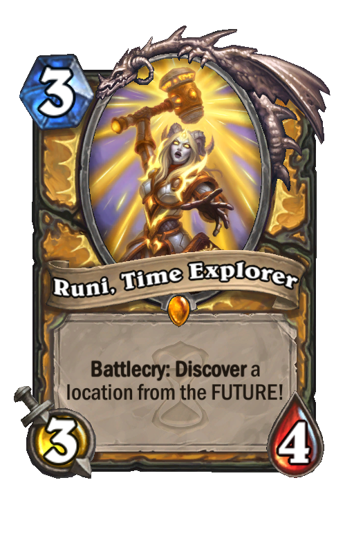 Runi, Time Explorer Hearthstone kártya