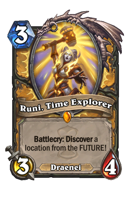 Runi, Time Explorer Hearthstone kártya