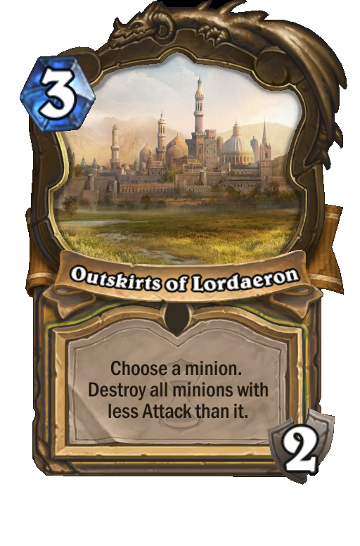 Outskirts of Lordaeron Hearthstone kártya