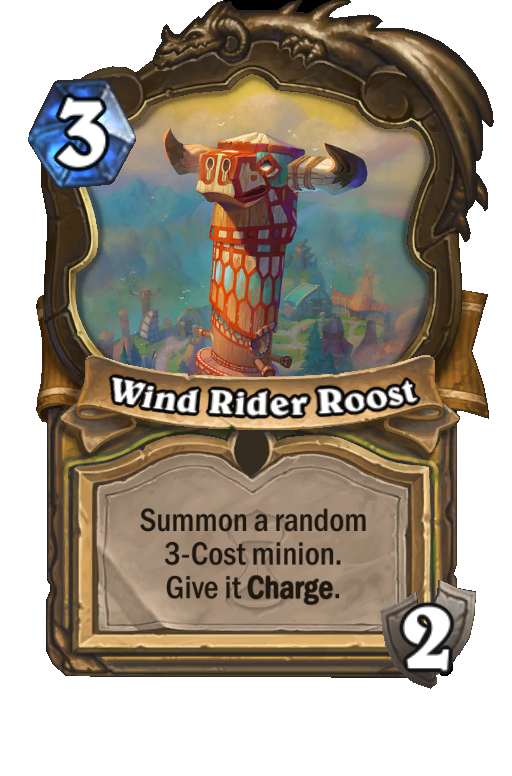 Wind Rider Roost Hearthstone kártya
