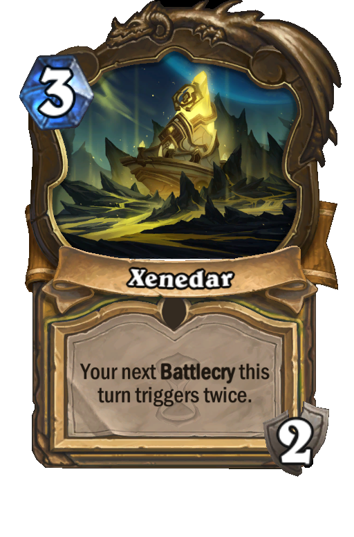 Xenedar Hearthstone kártya