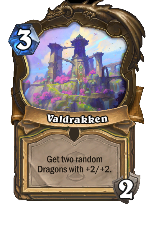 Valdrakken Hearthstone kártya