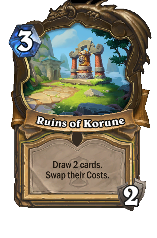 Ruins of Korune Hearthstone kártya