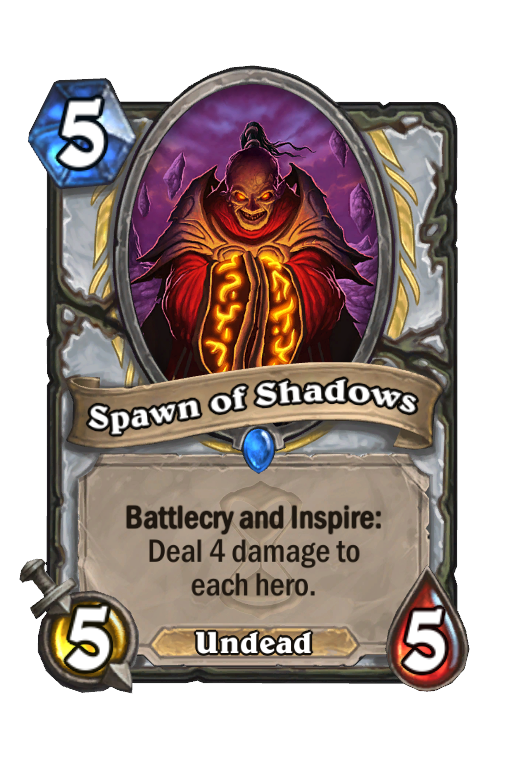 Spawn of Shadows Hearthstone kártya
