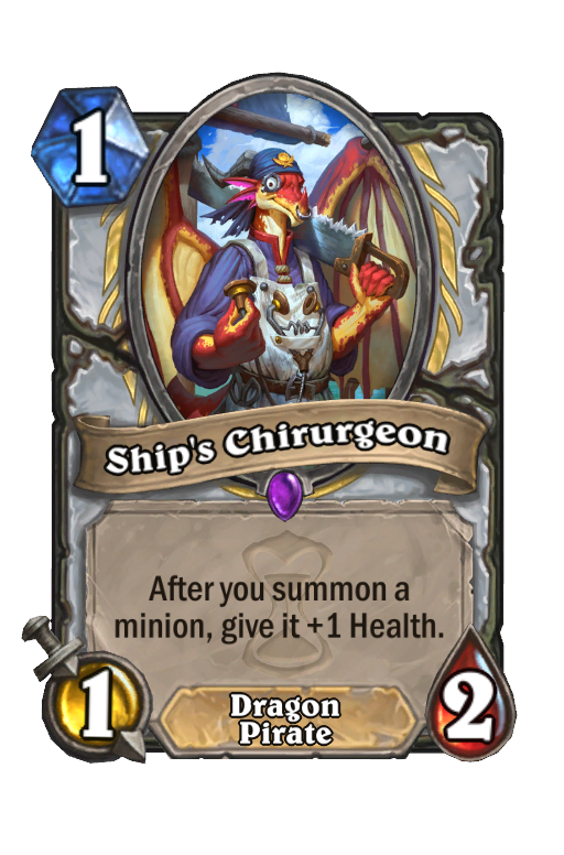 Ship's Chirurgeon Hearthstone kártya