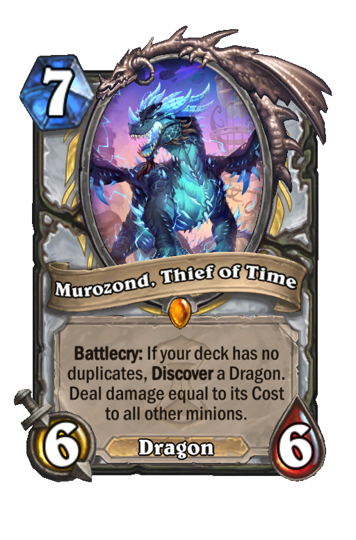Murozond, Thief of Time Hearthstone kártya